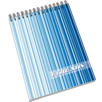 Spirálnotesz T-Creativ A/6-40i vonalas, 40 lapos, irodai