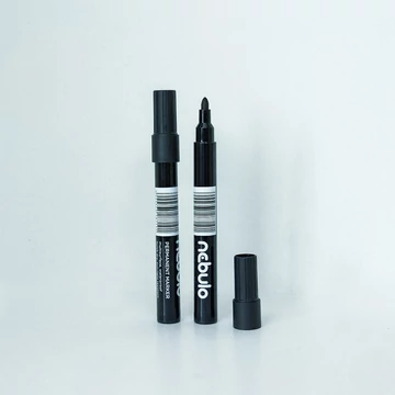 Alkoholos marker, kúpos hegy, &quot;233-S&quot;, fekete, Nebulo