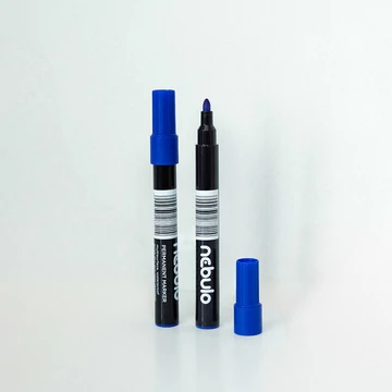 Alkoholos marker, kúpos hegy, &quot;233-S&quot;, kék, Nebulo