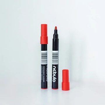 Alkoholos marker, kúpos hegy, &quot;233-S&quot;, piros, Nebulo