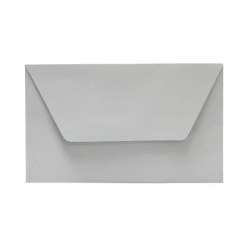 Színes boríték  (70X117) névjegy enyvezett  pasztell vil.szürke