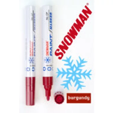 Lakkfilc Snowman 4,5 mm vastag - bordó