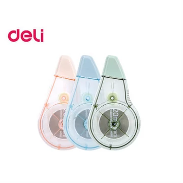 Hibajavító roller, 5 mm x 20 m, DELI "EXTRA LONG", vegyes szín