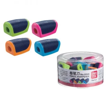 Hegyező, egylyukú, DELI "neon", vegyes szín