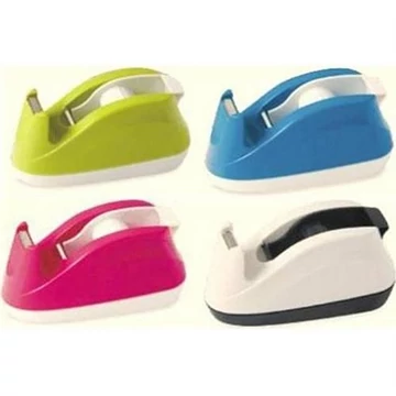 Ragasztószalag-adagoló, asztali, DELI "VIVID", vegyes szín