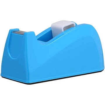 Ragasztószalag-adagoló, asztali, DELI "rio", világoskék /2/