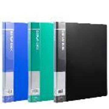 Bemutatómappa, 30 zsebes, PP, A4, feliratozható, kemény borító, DELI &quot;START&quot;, vegyes szín