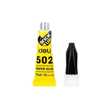 Pillanatragasztó, 3 g, DELI &quot;Stick UP Super Glue&quot;