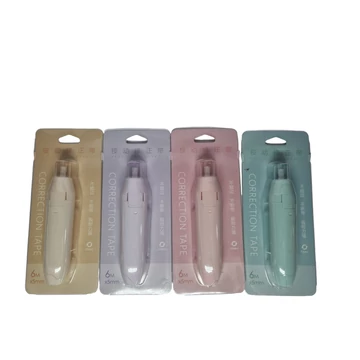 Nyomógombos hibajavító roller 6m x 5mm Pasztell