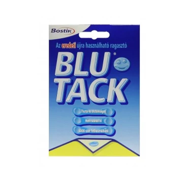 Gyurmaragasztó, 55 kocka/csomag, BLU TACK