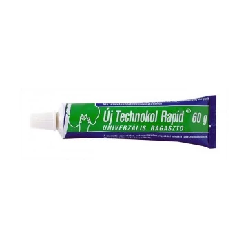 Ragasztó, folyékony, 60 g, TECHNOKOL &quot;Rapid&quot;, zöld