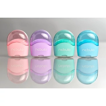 Hegyező, kétlyukú tartályos, kicsi, pasztell, vegyes színek, Nebulo