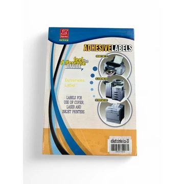 Etikett címke 38,1x21,2 (65 címke/lap)