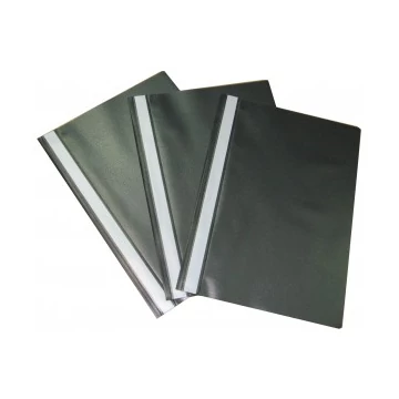 Gyorsfűző  A/4 PVC fekete