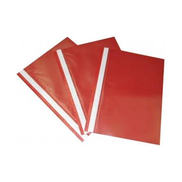 Gyorsfűző  A/4 PVC piros