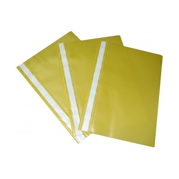 Gyorsfűző  A/4 PVC sárga