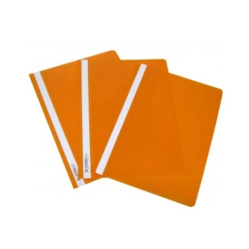Gyorsfűző  A/4 PVC narancs