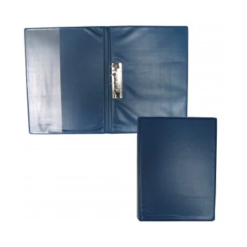 Villámzáras mappa CLV PVC A/4 kék