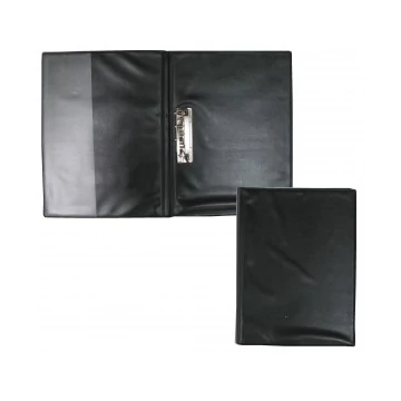 Villámzáras mappa CLV PVC A/4 fekete