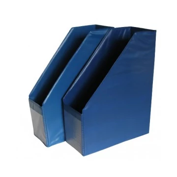 Irattartó papucs  PVC (9cm) kék