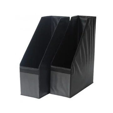 Irattartó papucs  PVC (9cm) fekete