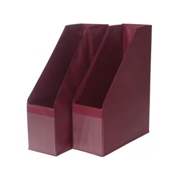 Irattartó papucs  PVC (9cm) bordó