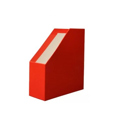 Irattartó papucs merevfalú piros