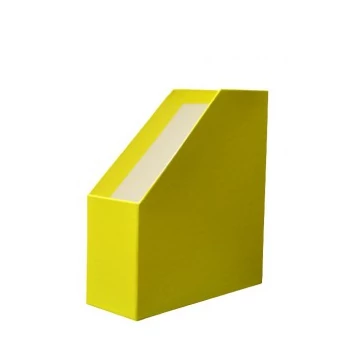 Irattartó papucs merevfalú sárga