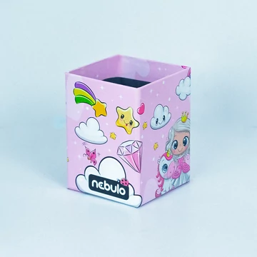 Írószertartó pohár, asztali, papír, Uni&Kir, Nebulo