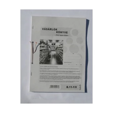Vásárlók könyve (25x2)  B.11-1/V/ÚJ