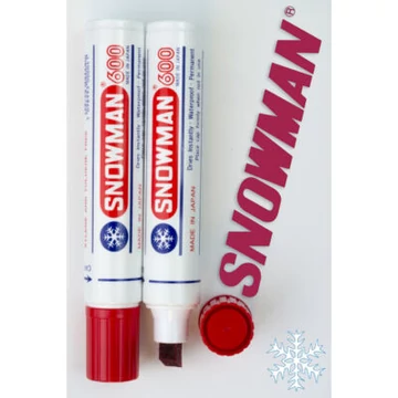 Alkoholos filc Snowman No.600 piros