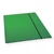 Gumis mappa A/4 egyszínű 300 gr. - zöld