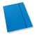 Gumis mappa A/4 egyszínű 300 gr. - kék