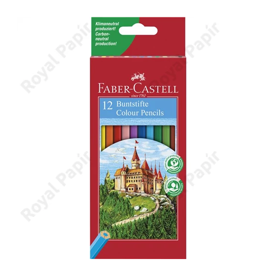 FC-Színes ceruza készlet   12db-os kastélyos