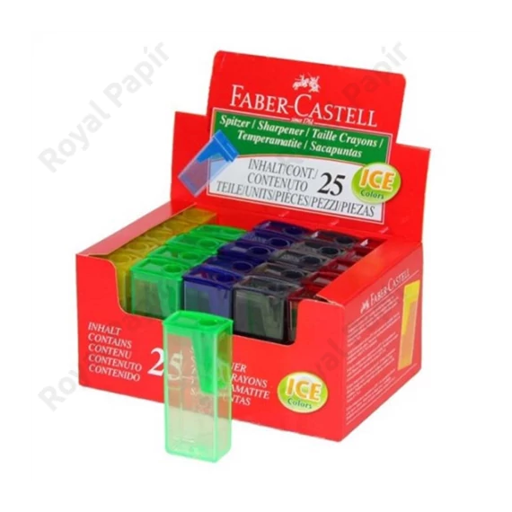 FC-Hegyező műanyag, színes, tartályos, fluoreszkáló (581525)