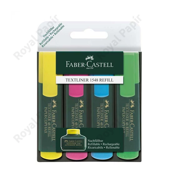 FC-Szövegkiemelő készlet  4db-os 1548