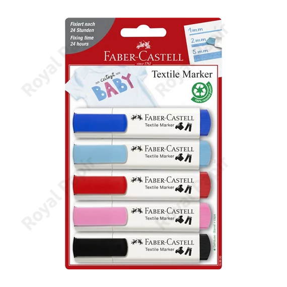 FC-Textílfilc készlet 5db-os pasztell színek BL.