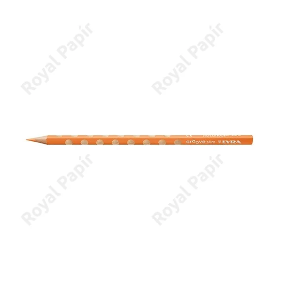 Szóló színesceruza Lyra Groove Slim, sötét narancs