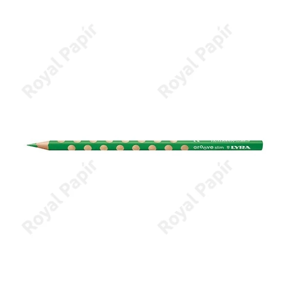 Szóló színesceruza Lyra Groove Slim, zöld