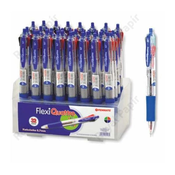 Penmate Flexi Quattro 4 színű toll, 32 db-os