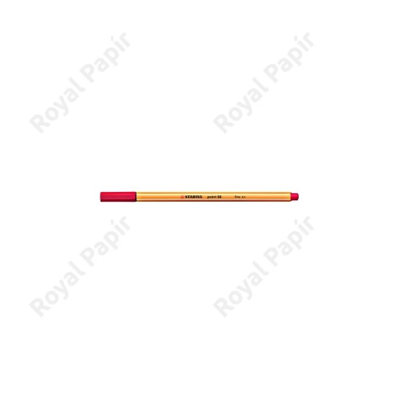 Tűfilc STABILO Point 88/40 (0,4 mm) piros