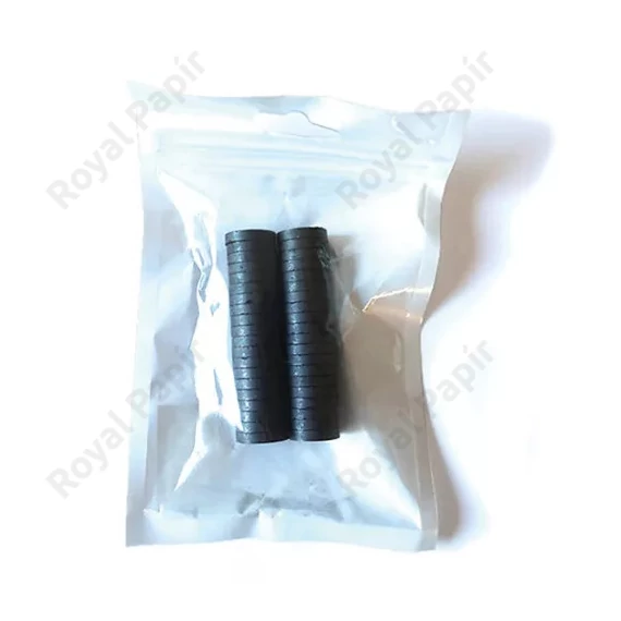 Mágnes Kör Alakú 15x3mm 40 darab/csomag