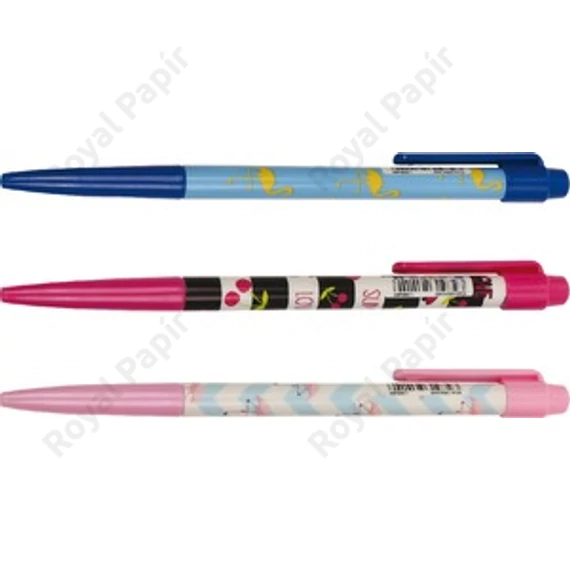 Golyóstoll M&G Flamingo kék, 0,5 mm