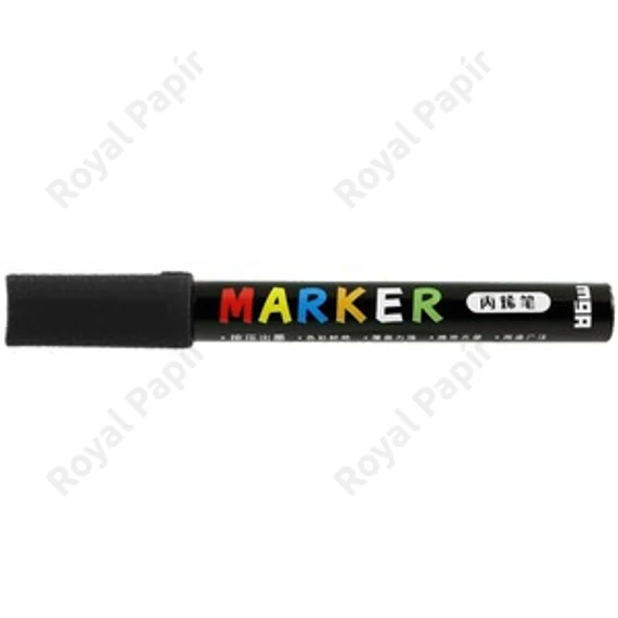 Filc M&G akril fekete, 6 db/dob