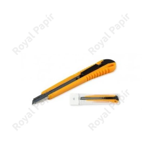 Sakota tapétavágó 9 mm fém vezetővel, gumis fogóval