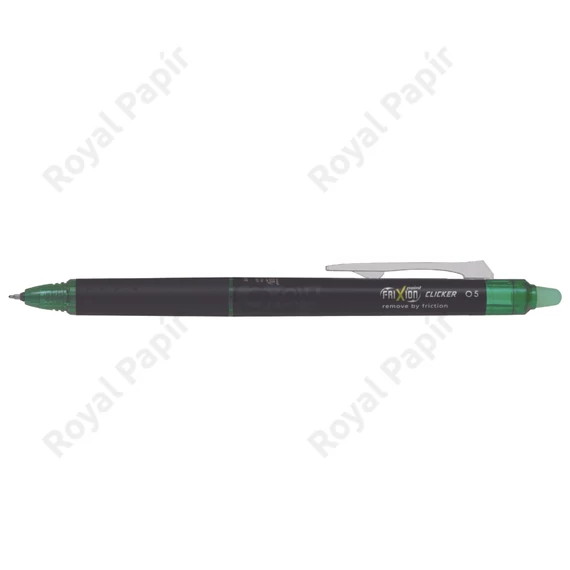 Pilot radíros toll Frixion Clicker Point 0,5 zöld - tűhegyű