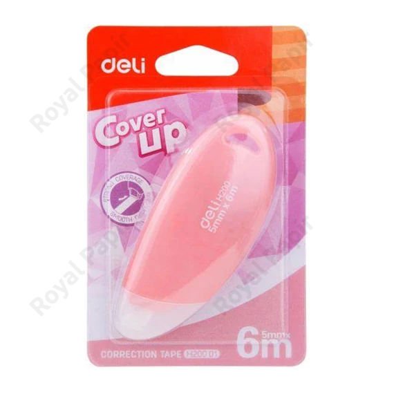 Hibajavító roller, 5 mm x 6 m, DELI 