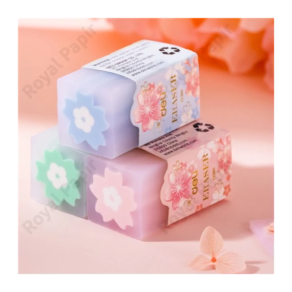 Radír, papírtokkal, DELI 