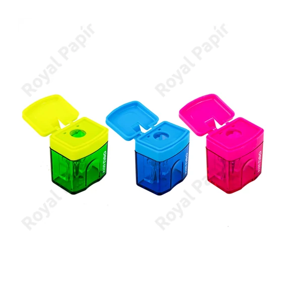 Hegyező, egylyukú, tartályos, DELI 