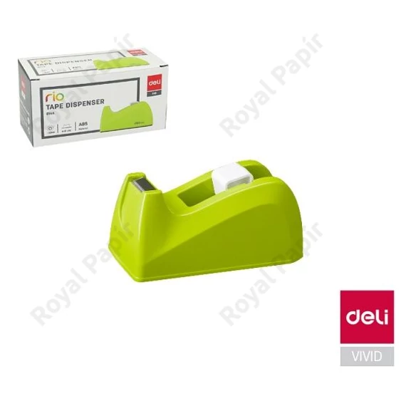 Ragasztószalag-adagoló, asztali, DELI 